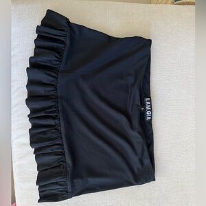 IAMGIA S BLACK MINI SKIRT